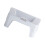 1Pc Compact White Plastic Footstool with Roller Massager for Bathroom 7