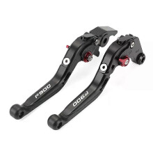 Levier de frein et d'embrayage pliable et extensible (noir) pour BMW F900R F900XR SE K83 TE K84 2020-2024