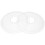 2Pcs Clear ABS Bike Flywheel Guard Rear Chain Protector Durable Cover 1