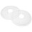 2Pcs Clear ABS Bike Flywheel Guard Rear Chain Protector Durable Cover 9