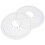 2Pcs Clear ABS Bike Flywheel Guard Rear Chain Protector Durable Cover 8