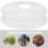 2Pcs Clear ABS Bike Flywheel Guard Rear Chain Protector Durable Cover 7