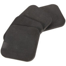 4pcs Sound Insulation Mat Square Rubber Carpet Pad Fitness