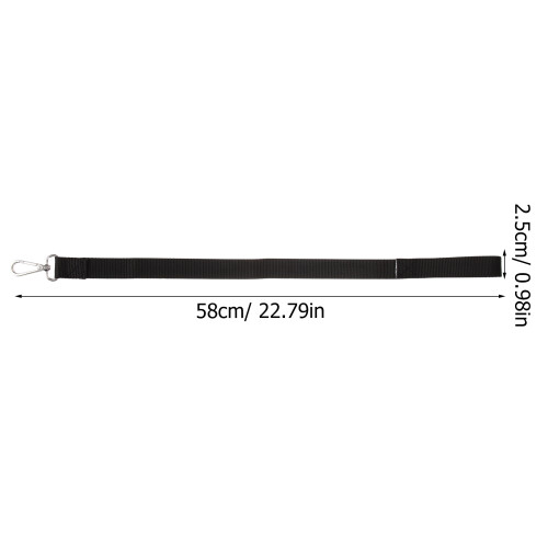 Reusable Black Bucket Strap Adjustable Feeder Hook for Stable Use 1