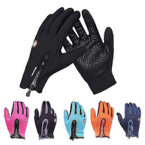 (M, PL) Riding Winter Touch Screen Snow Windstopper Glove Waterproof Outdq 2