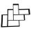 And Rectangular Masonry Mold 49.70x40.50x4.00cm Black 9