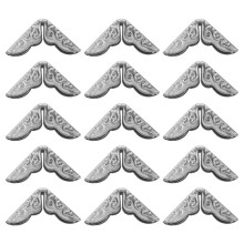 40Pcs Thick Silver Metal Photo Corners Book Corner Guards for Home Use