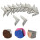 40Pcs Thick Silver Metal Photo Corners Book Corner Guards for Home Use 5
