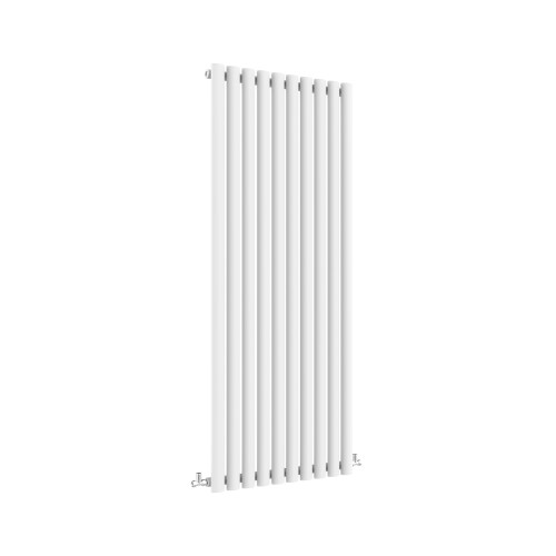 AICA (Single, 1800x590mm) White Single/Double Oval Column Radiator