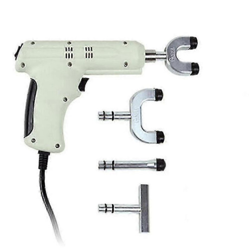 Electric Chiropractic Adjusting Tool  Spine Activator Massager White 1