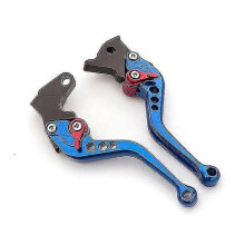 (Short blue)For Honda Cbr900rr Cbr900 Rr 1993-1999 Motorcycle Brake Clutch Levers 3d Handle Accessories