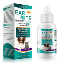 3Pcs Ear Mitetreatment for Cats Pet Ear Cleaners Dogs Earmite Oil Cats Earmitep