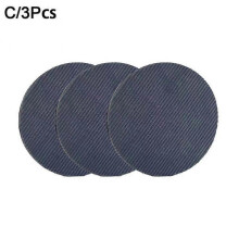 (5inch striped corduroy tray) 3x Denim Orange Peel Removal Pad Car Polishing Pad Single Wetsanding Alternative