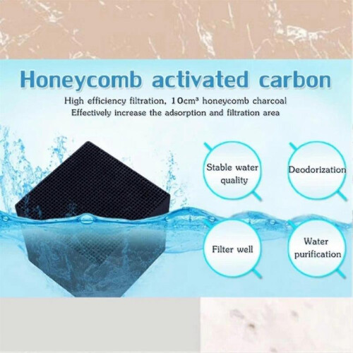 (4PCS) Water Purifier Cubes Activate Carbon High-efficiency Water Purification Filter For - CX 2