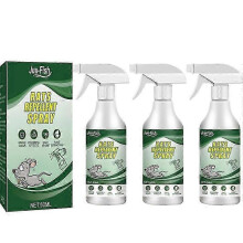 (3bottles) Peppermint Repellent Mice Repeller Mouse Repellent Spray Natural Armor Rodent Shield Trigger Sprayer Household Accessories New  x
