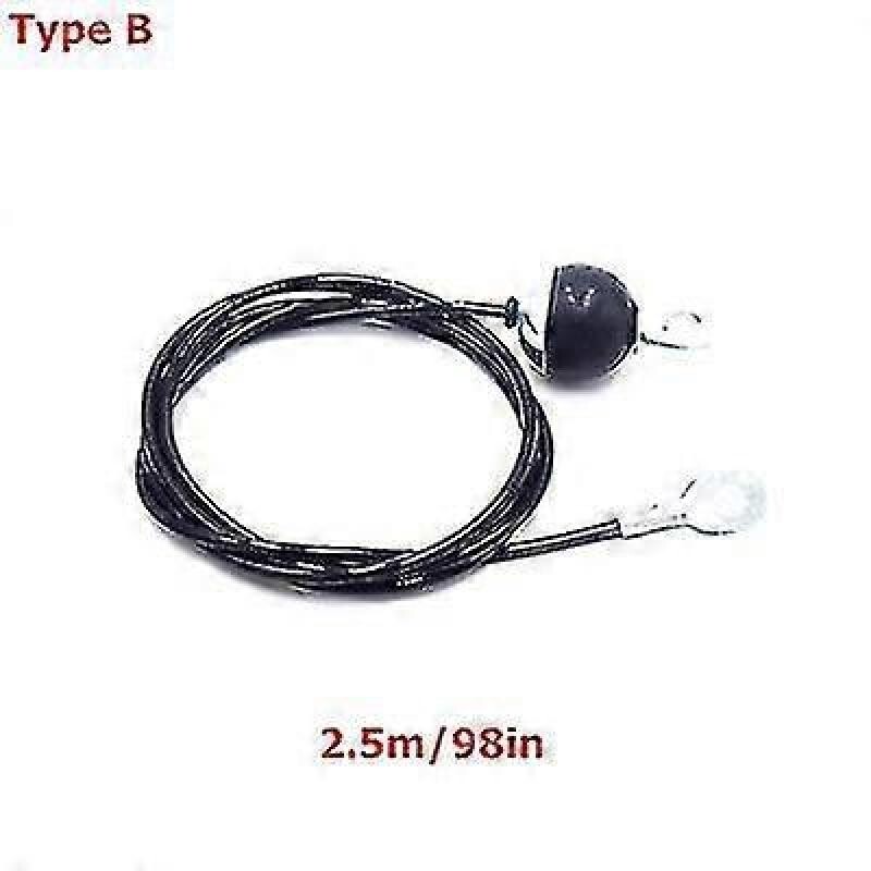 (TypeB-2.5M) 2m-5m Gym Cable Wire Rope Heavy Duty Steel Replacement ...