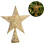 Living And Home (Gold, S) Wrought Iron Christmas Tree Topper Star Ornament Home Decor 5