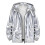 (XL, Silver) Mens Shiny Waterproof Hooded Jacket 1