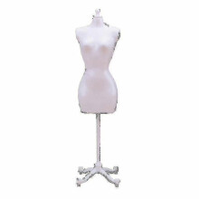 (White)Female Mannequin Body With Stand Decor Body Dress Form Full Body Display Dress Seamstress Model Jewelry Display