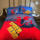 (Blue House,Pillowcase(A pair))3D Bedgoedset Donsdekbed Dekbedhoes Bedset Kussensloop Lakens 4