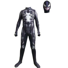 (110)Kids Adult Venom Boys Cosplay Costume Jumpsuit Dress Fancy