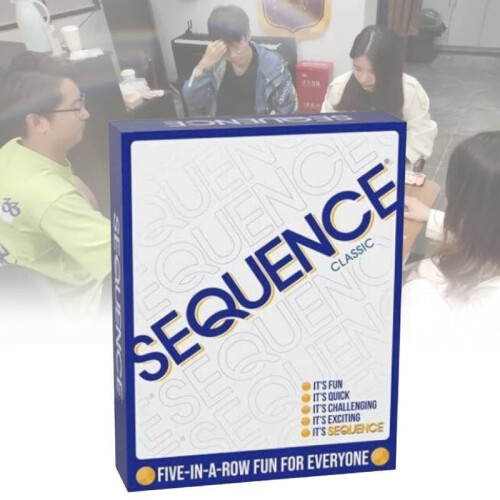 Sequence Fun Family Strategy Board Card Games For Group Gatherings Activity 1