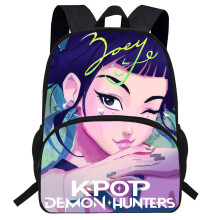 (Style 13) Kpop Demon Hunters Cartoon School Backpack Durable Material Anti Students Shock