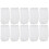 10Pcs Durable White Pool Filter Socks for Swimming Pool Skimmers 10