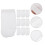 10Pcs Durable White Pool Filter Socks for Swimming Pool Skimmers 8