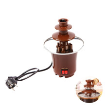 Chocolate Fondue Fountain Coffee Stainless Steel Two Tier Dishwasher Safe