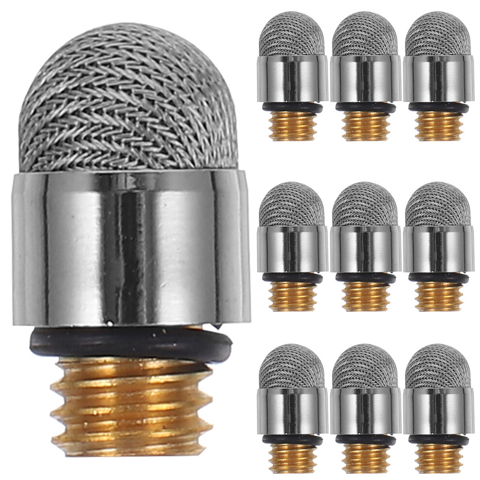 Inoomp 10Pcs Capacitive Pen Tips Stylus Pen Replacement Tips Mesh Fiber Tips
