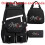 (Black White) Combination Stray Kids Peripheral Backpack Lunch Bag Pen Bag Piece Set 3 1
