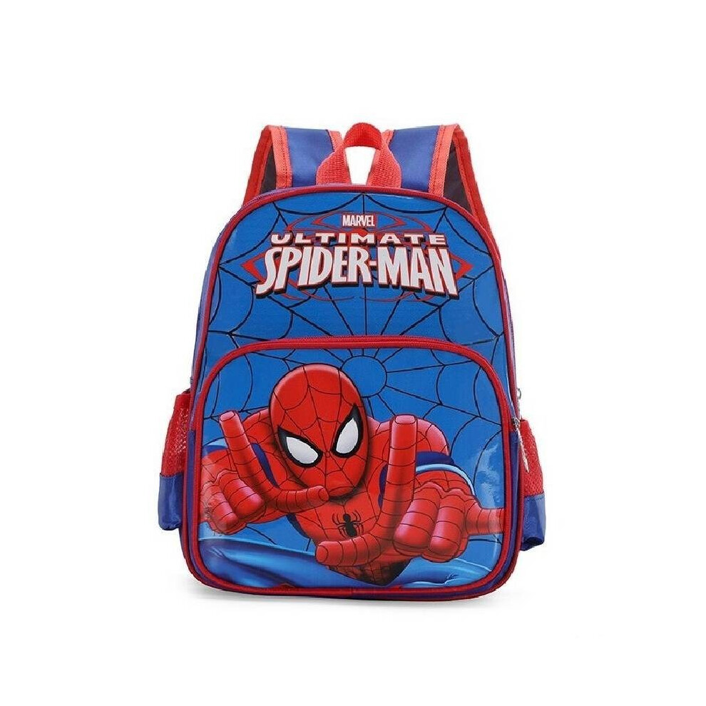 (Blue) Schoolbag Backpack Kids Shoulder Bag Handbag Large Student Capacity