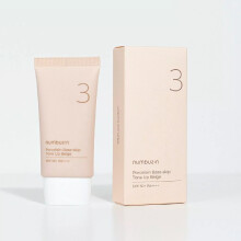 Base de porcelana Numbuzin Nº 3 saltar tono beige 50 ml brillo natural piel radiante