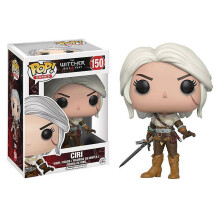 (Ciri)The Witcher 3 Wild Hunt Funko Pop Ciri Geralt Yennefer Mini Figura Muñeca Niños Juguete
