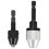 2 Pcs Conversion Drill Chuck Essential Tool Accessory 1