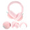 Oreillettes Pliables Hiver Rose Et Femme 3
