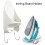 Ironing Board Holder Wall Mount White Ironing Board Storage Rack Laundry Room Organiser 4