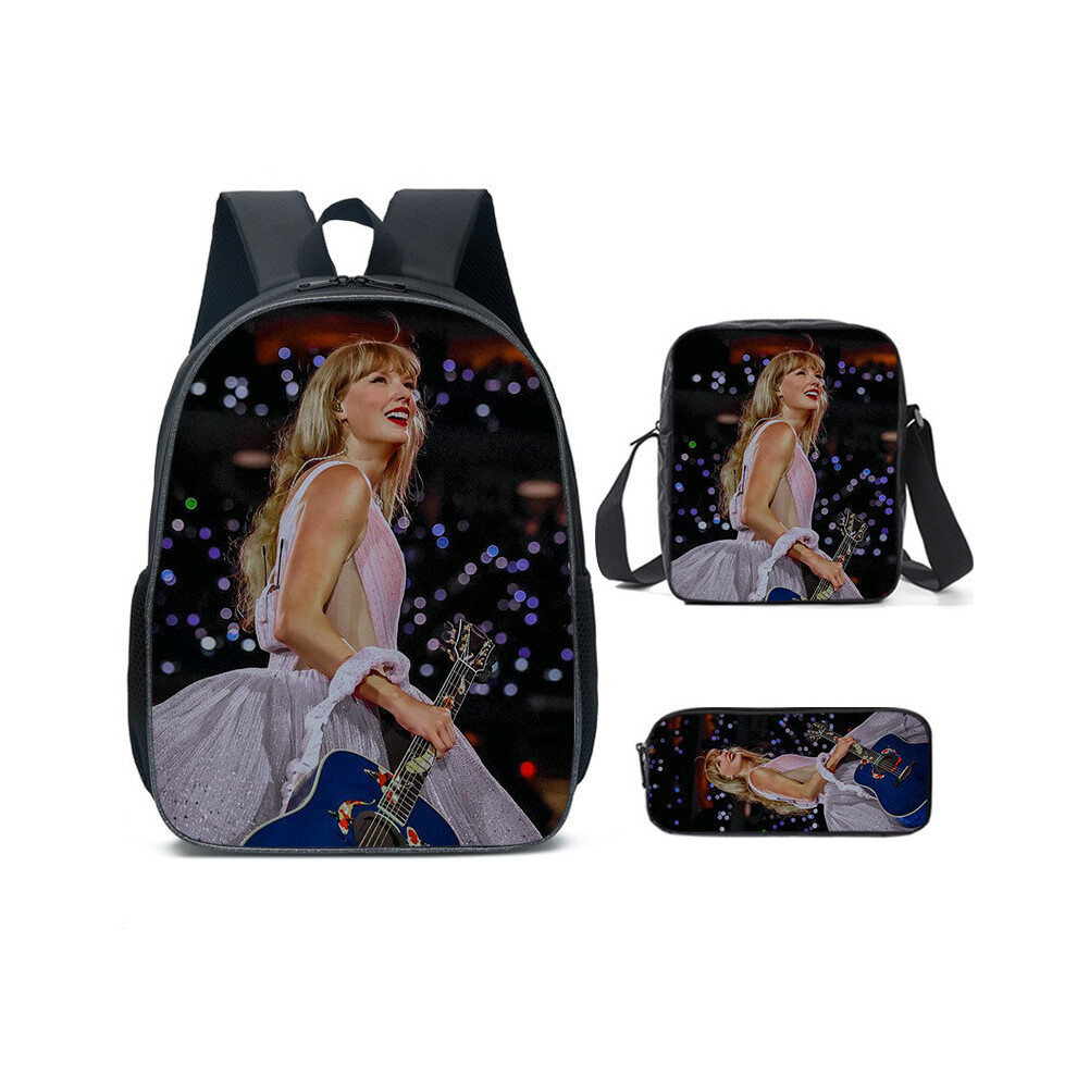 (StyleG) Swift Taylor Alison Printed Backpack Student Schoolbag Shoulder Bag Pencil Bag