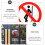 5pcs Network Safety Warning Stickers Do Not Lean On Equipment Decals 7