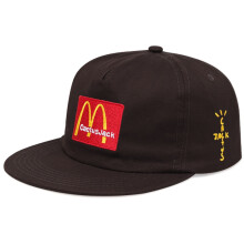 (Brown McDonald) Scotts Travis Cactus Jack Cobranded Mcdonald Baseball Embroidery Cap Flatbrim