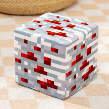 (Stone Block, 20cm) Minecraft Plush Block Pillow With Sponge Core For Colorful Doll Design Block