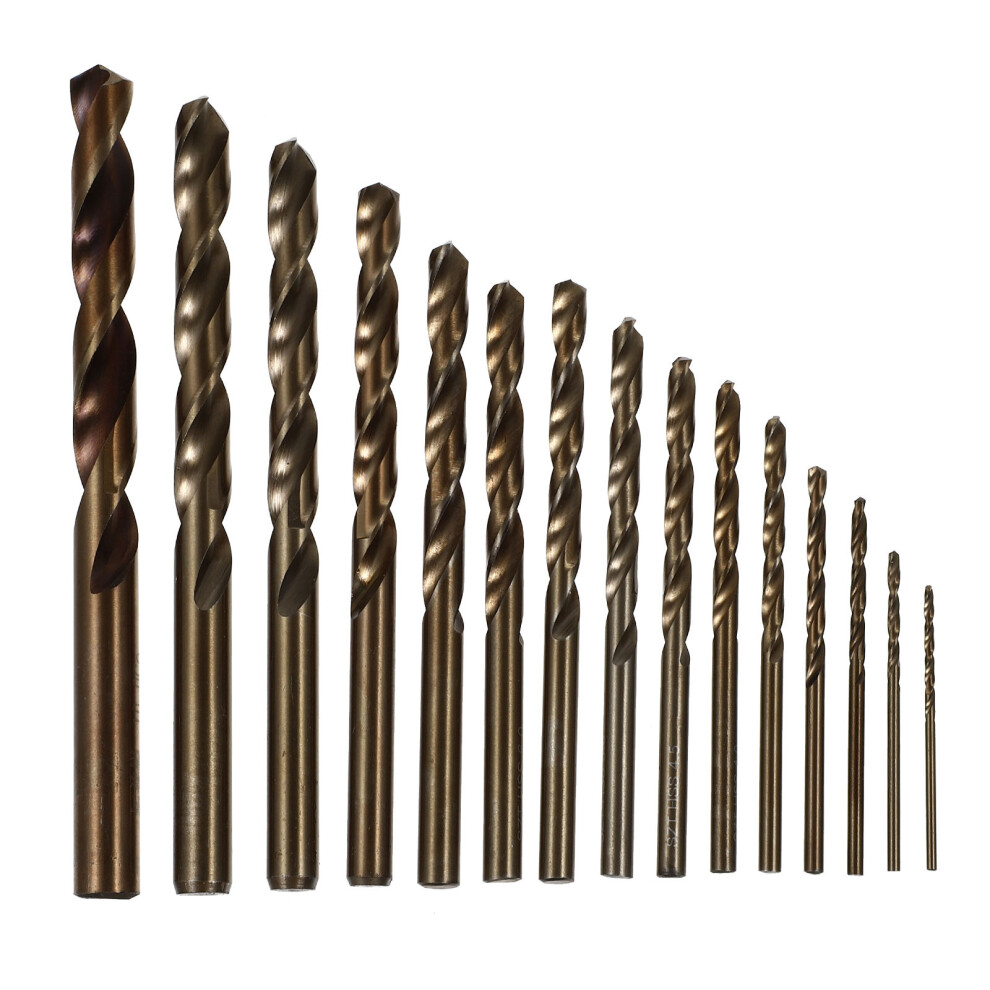 15pcs Set Drill Bit Suite Cobalt Steel-image-OPC-PJFRCSZ-NEW