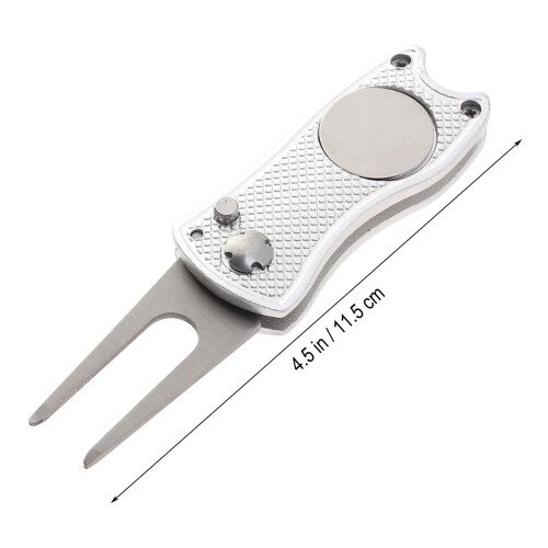 2 Pack Golf Fork Foldable Divot Green Ball Tool and Marker Repair 1