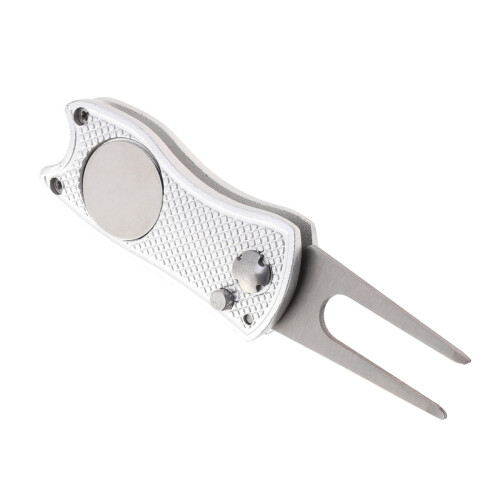 2 Pack Golf Fork Foldable Divot Green Ball Tool and Marker Repair
