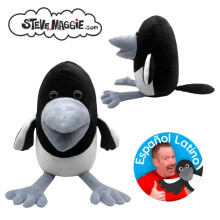 Steve And Maggie Magpie Plush Toy Stuffed Animal Doll Pillow Kid Home Gift Decor