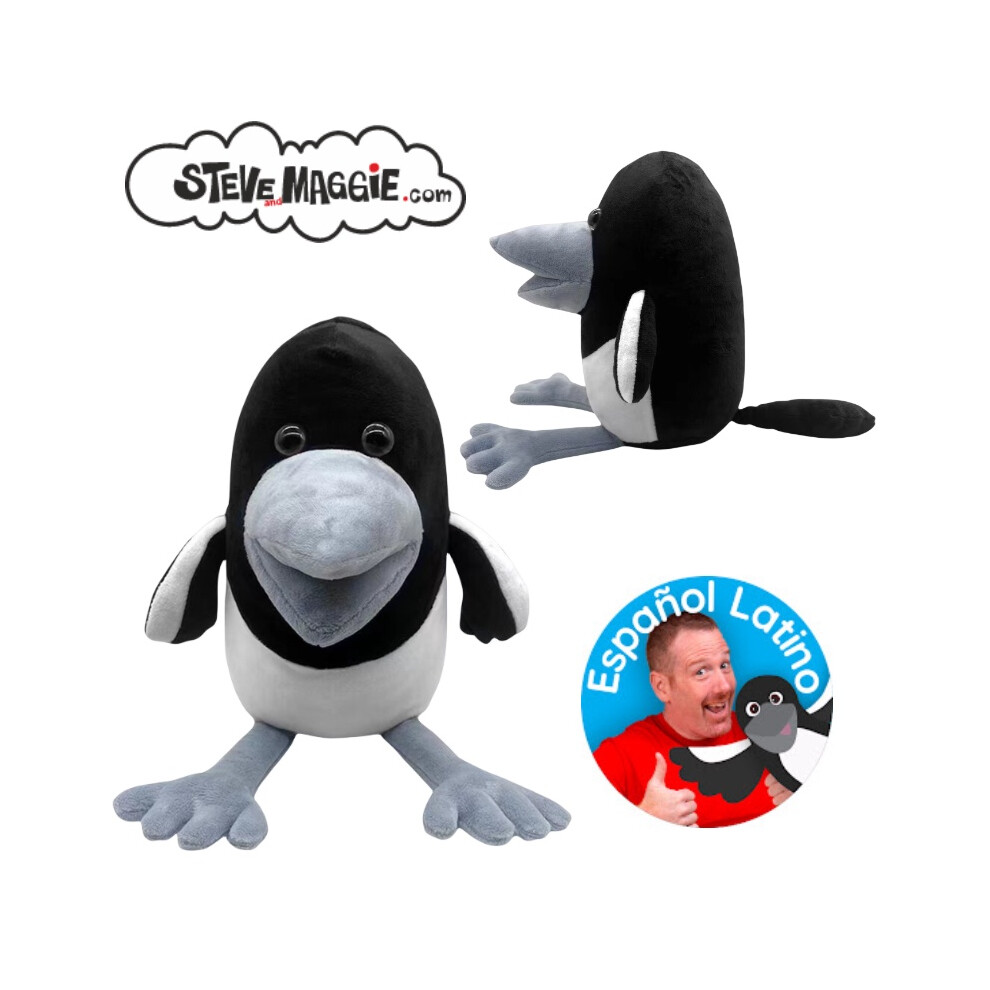 Steve And Maggie Magpie Plush Toy Stuffed Animal Doll Pillow Kid Home Gift Decor