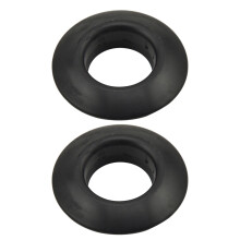 8Pcs Kayak Drop Rings Black Durable Paddle Boat Accessory for Canoes