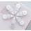 10Pcs White Correction Tape for Students Smooth Instant Dry Office Use 10