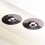 2Pcs Durable Silver Drum Cymbal Crash Metal Percussion Instrument 8